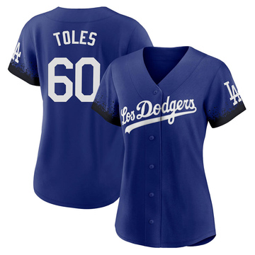 Andrew Toles Los Angeles Dodgers Majestic Home Cool Base Replica