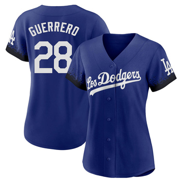 PEDRO GUERRERO #28 LOS ANGELES DODGERS SIGNED ROAD GRAY CUSTOM JERSEY JSA  (XL)